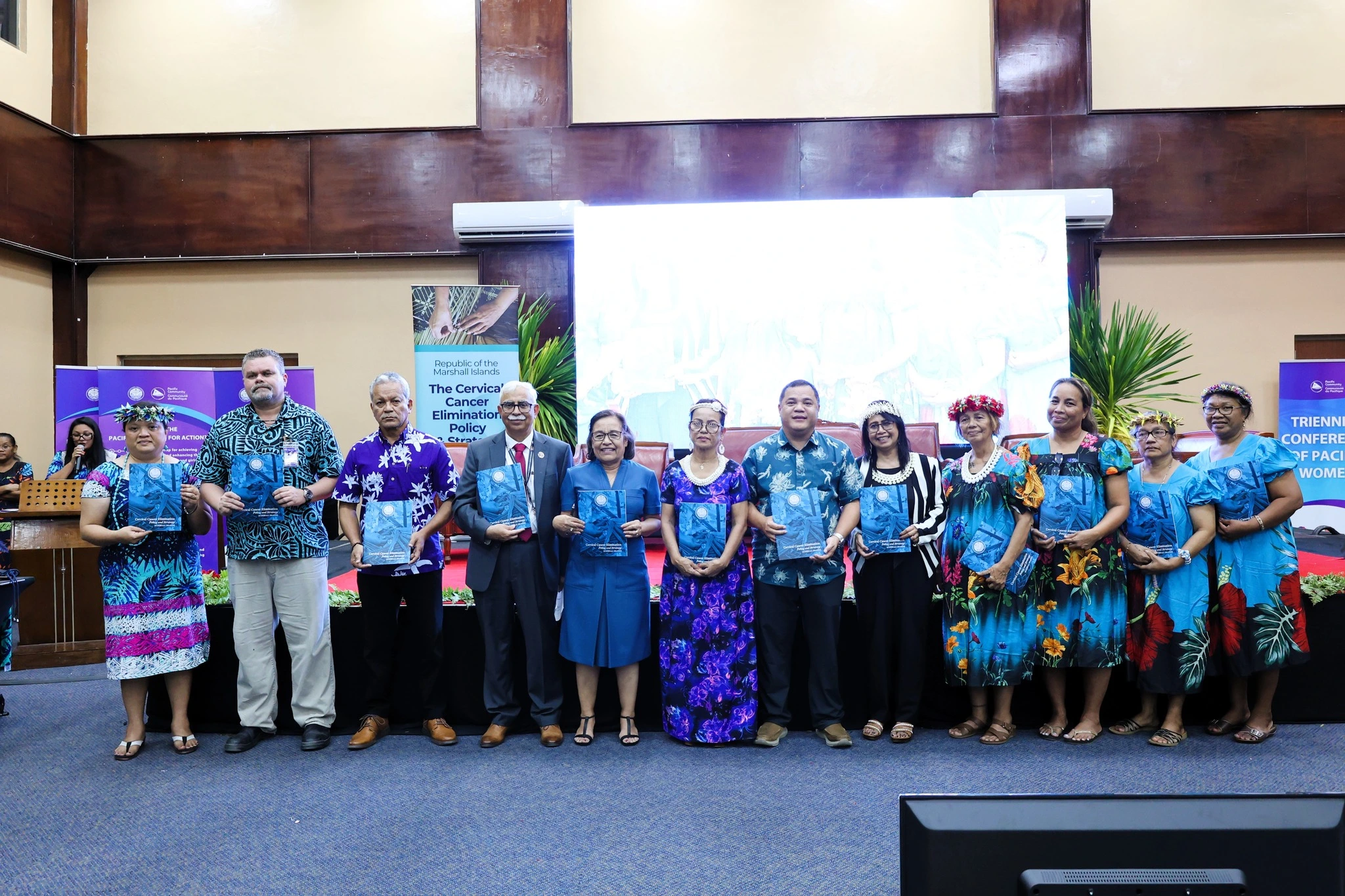 MARSHALL ISLANDS CELEBRATES HISTORIC MILESTONE WITH CERVICAL CANCER ELIMINATION POLICY AND STRATEGY LAUNCH AT THE 15TH TRIENNIAL PACIFIC WOMEN LEADERS CONFERENCE